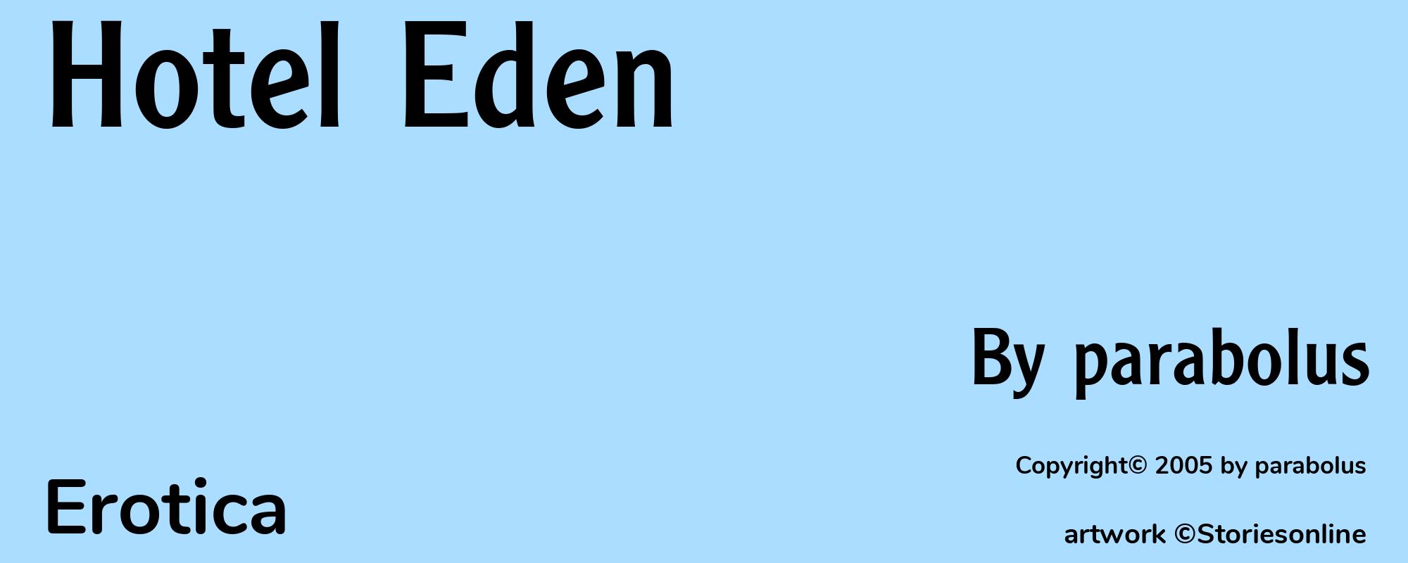 Hotel Eden - Cover