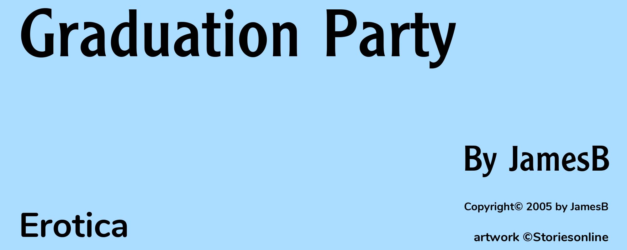 Graduation Party - Cover