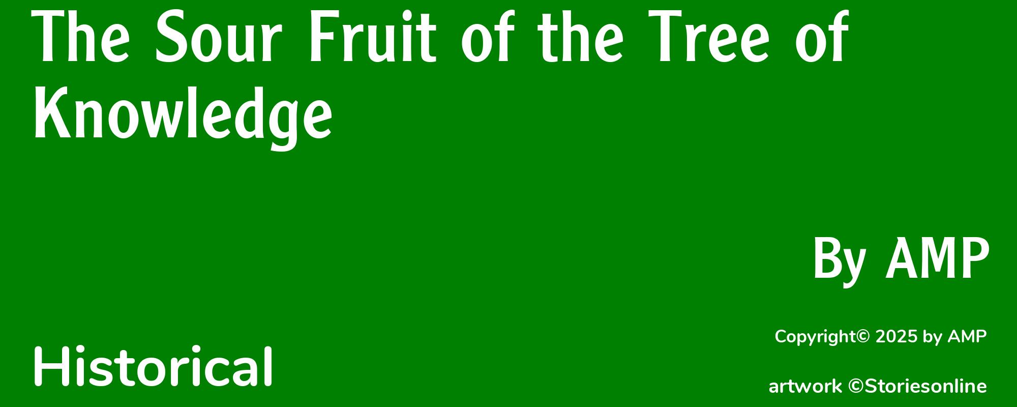 The Sour Fruit of the Tree of Knowledge - Cover