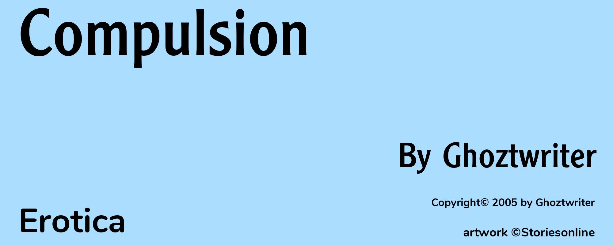 Compulsion - Cover