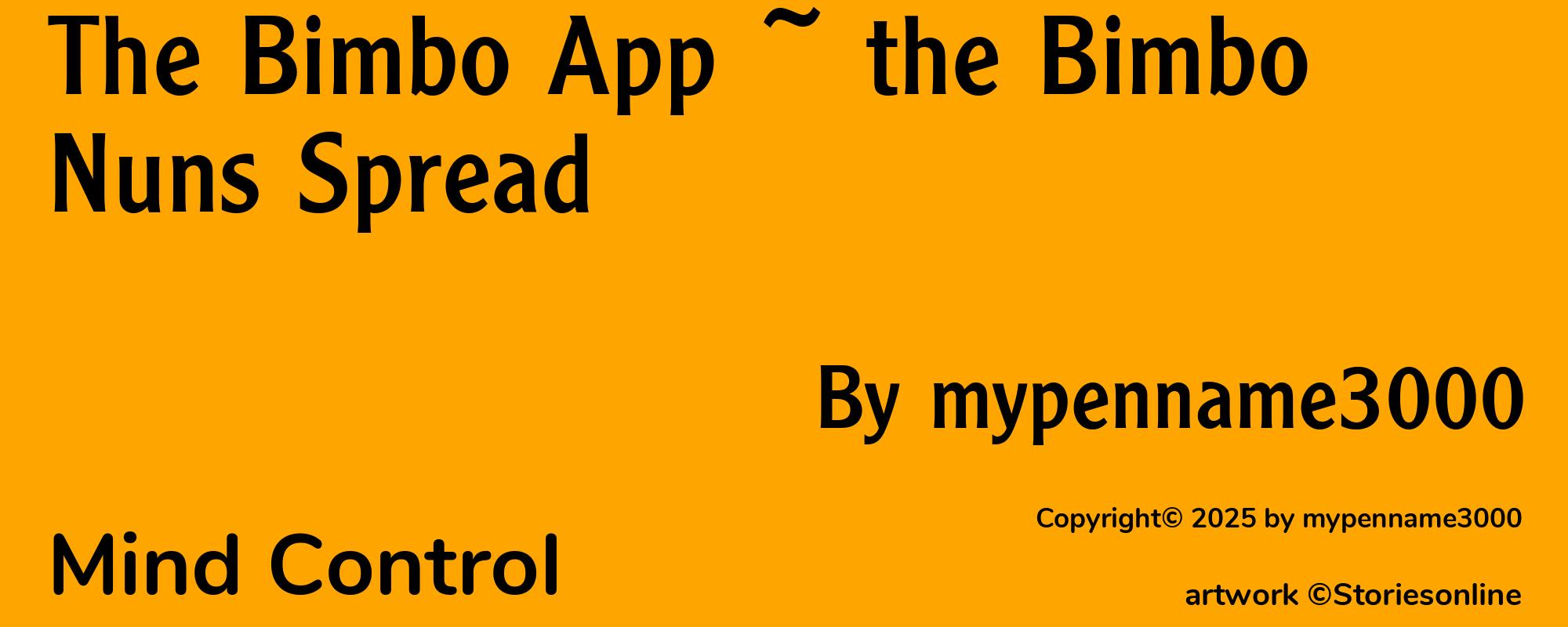 The Bimbo App ~ the Bimbo Nuns Spread - Cover
