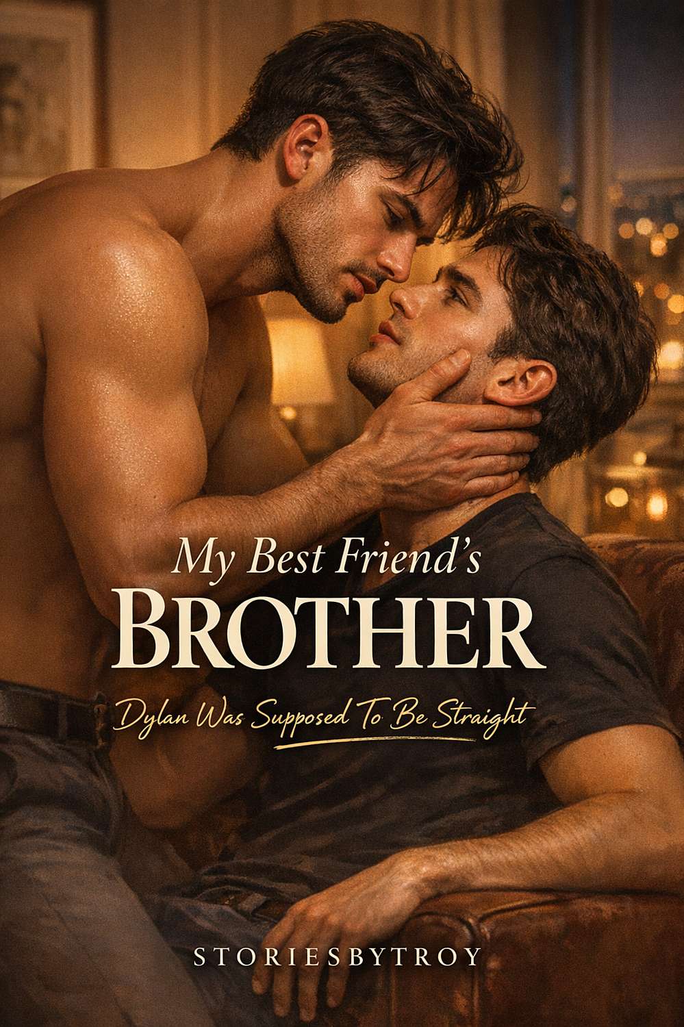 My Best Friend’s Brother Dylan Was Supposed to Be Straight - Cover