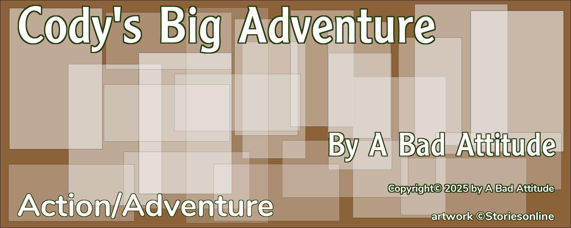 Cody's Big Adventure - Cover