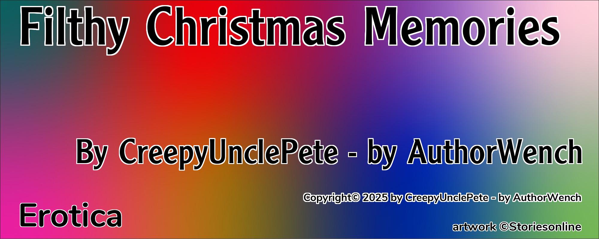 Filthy Christmas Memories - Cover