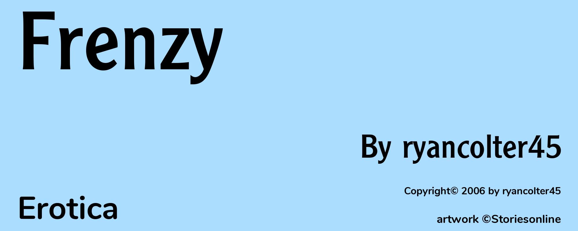 Frenzy - Cover