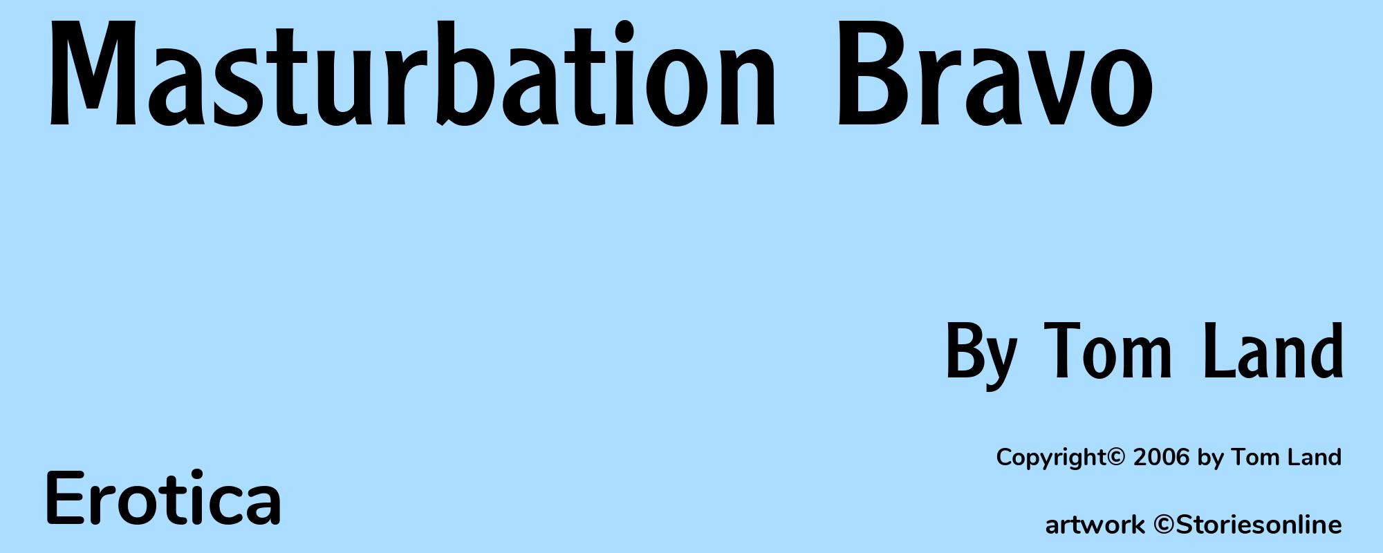 Masturbation Bravo - Cover