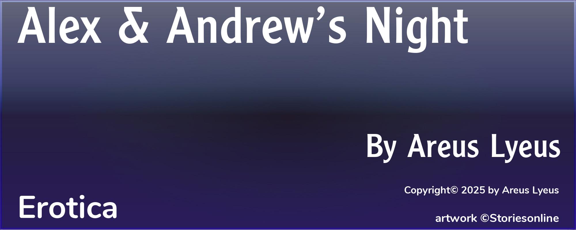 Alex & Andrew’s Night - Cover