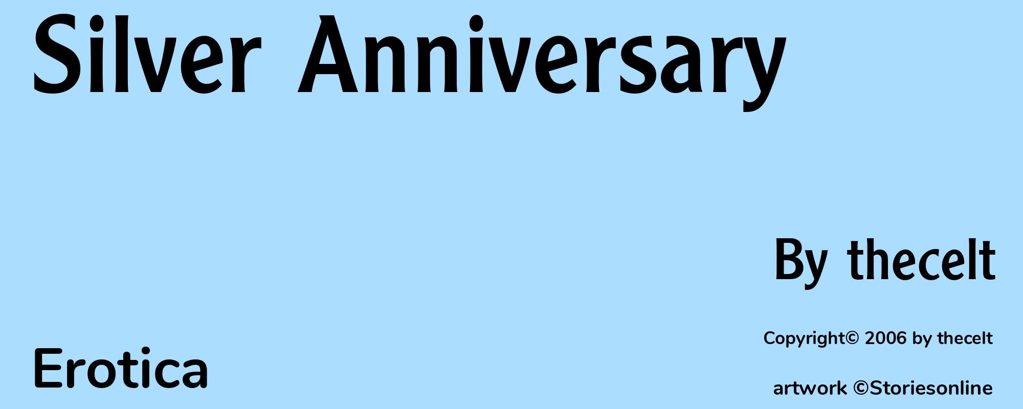 Silver Anniversary - Cover