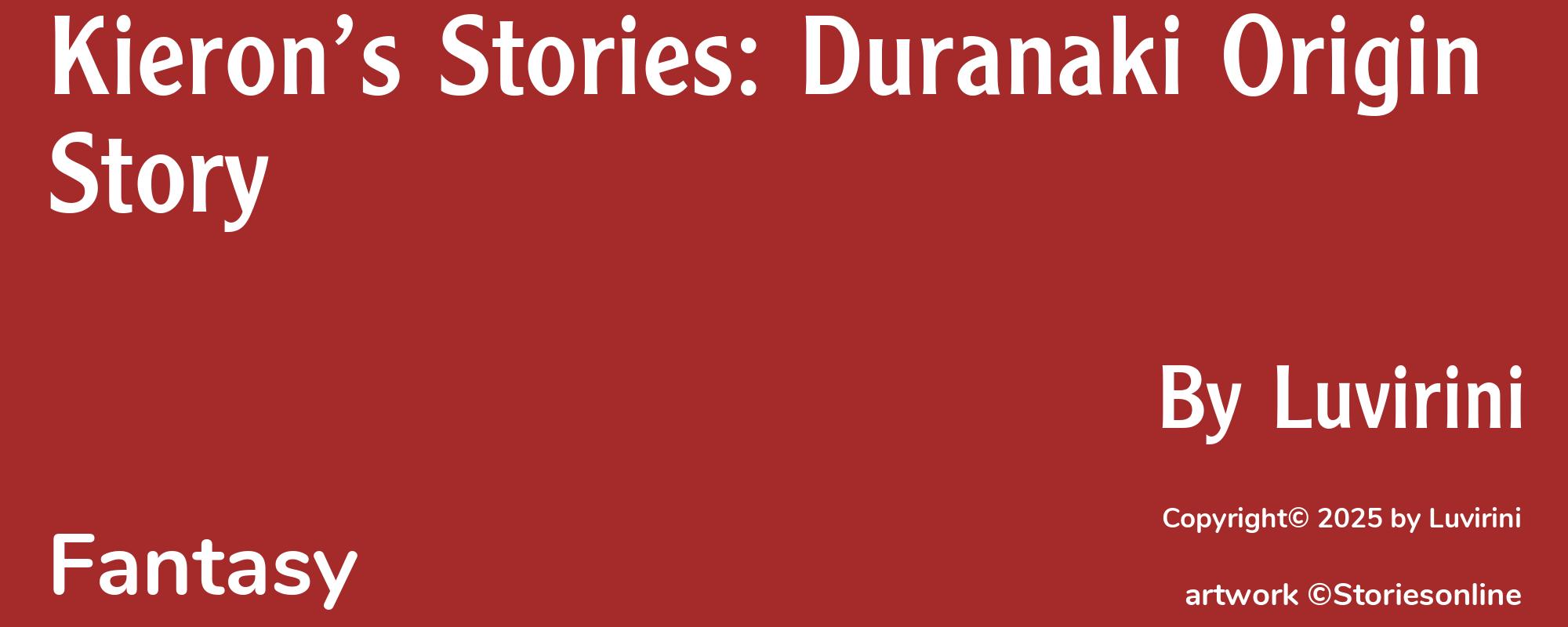 Kieron’s Stories: Duranaki Origin Story - Cover