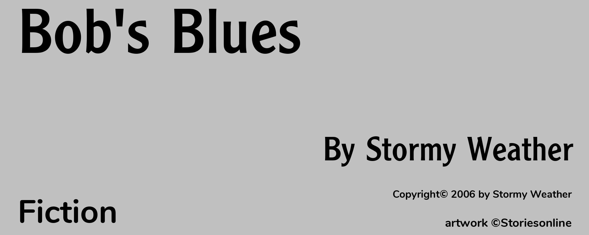 Bob's Blues - Cover