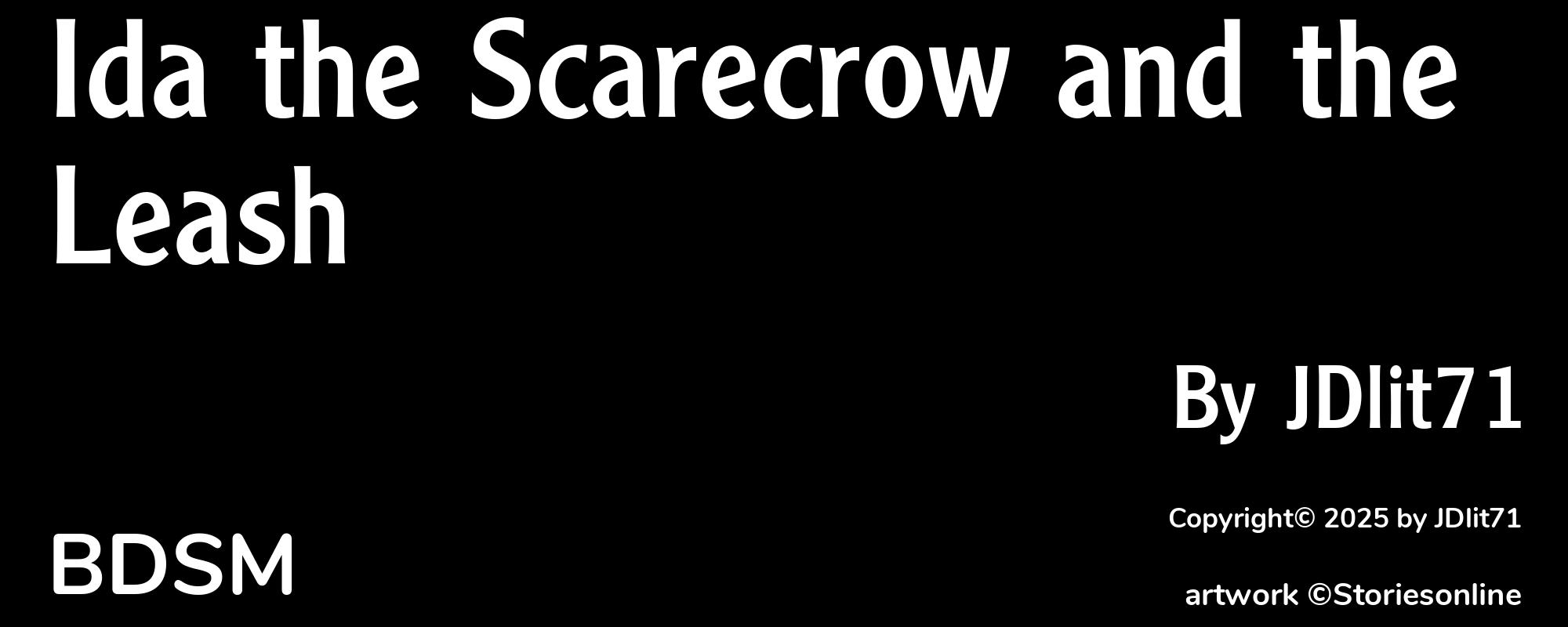 Ida the Scarecrow and the Leash - Cover