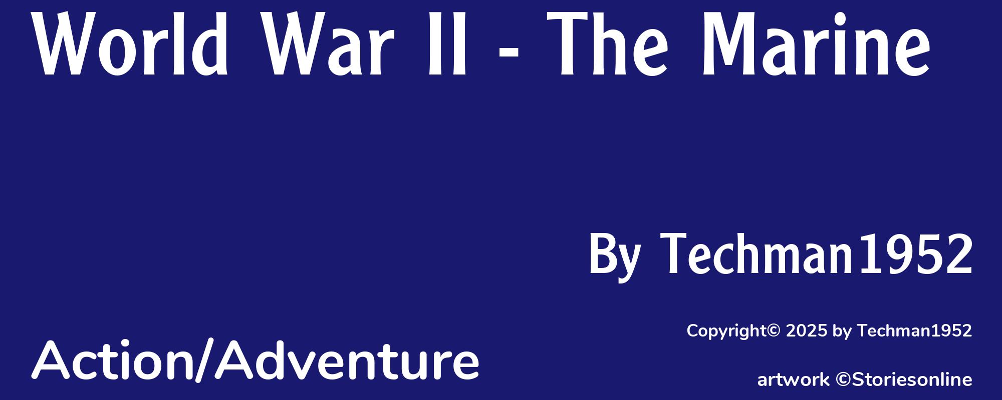 World War II - The Marine - Cover