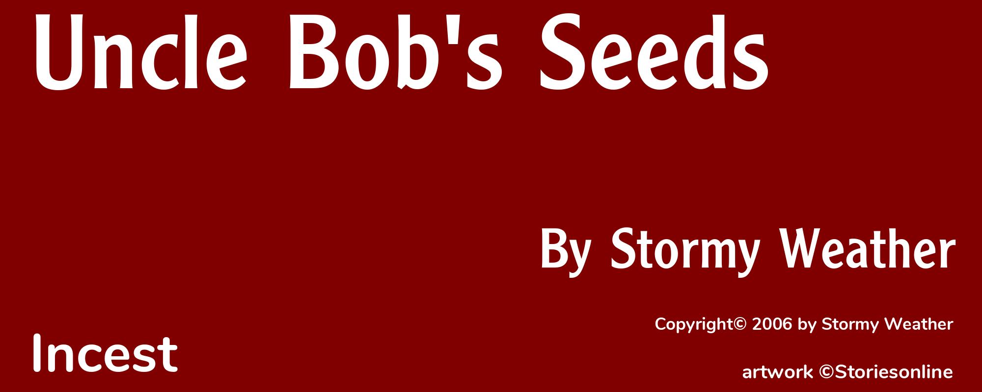 Uncle Bob's Seeds - Cover