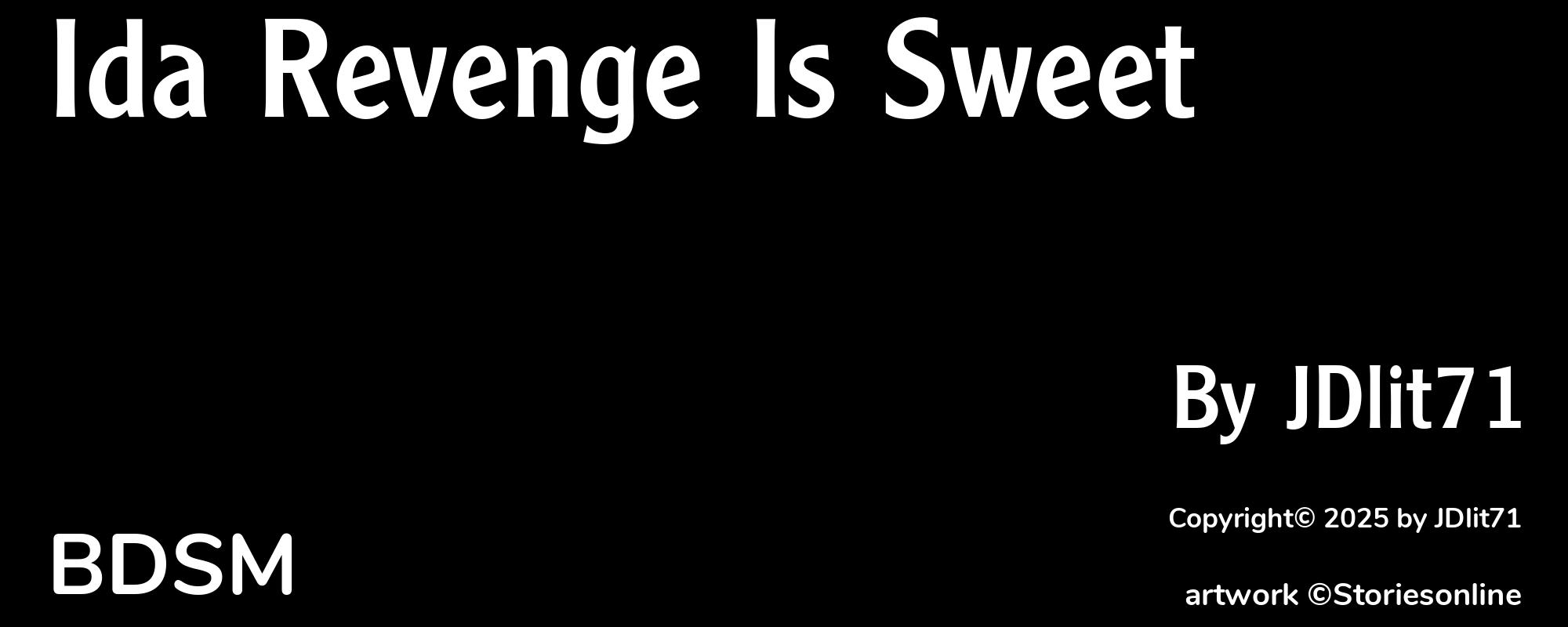 Ida Revenge Is Sweet - Cover