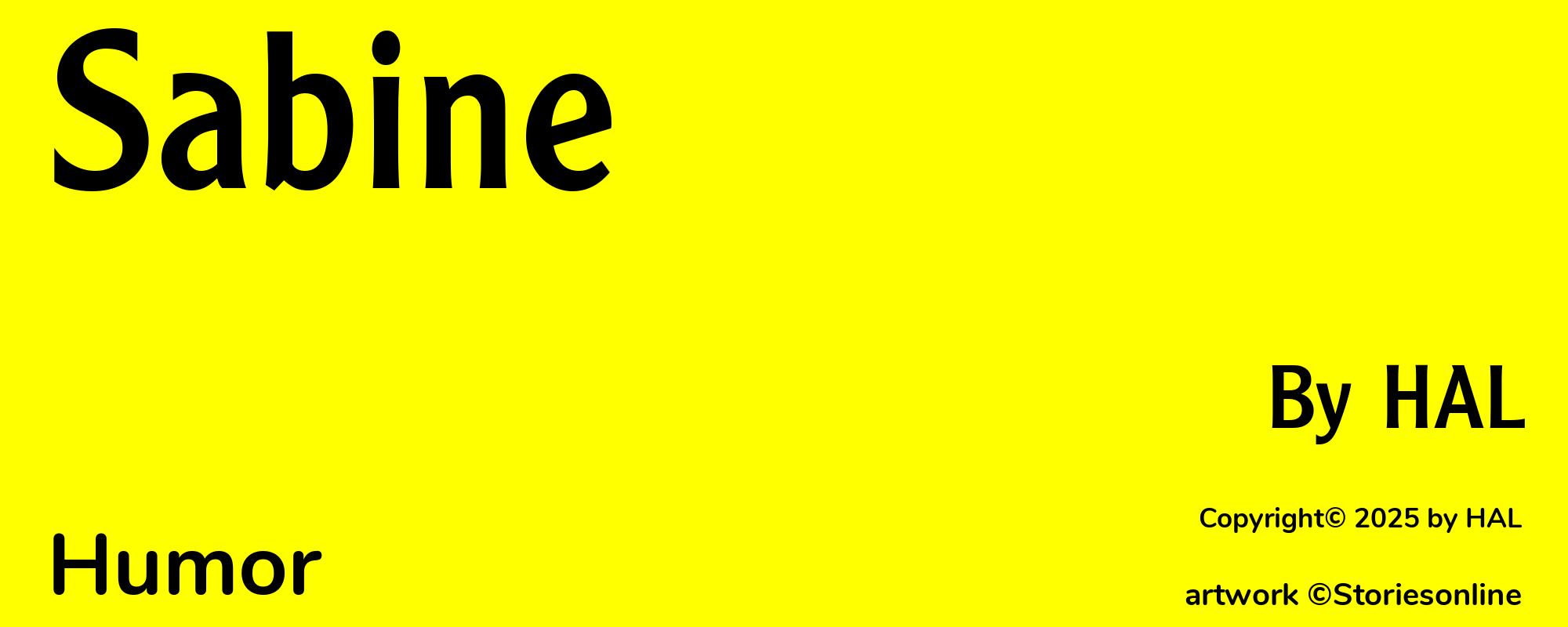 Sabine - Cover