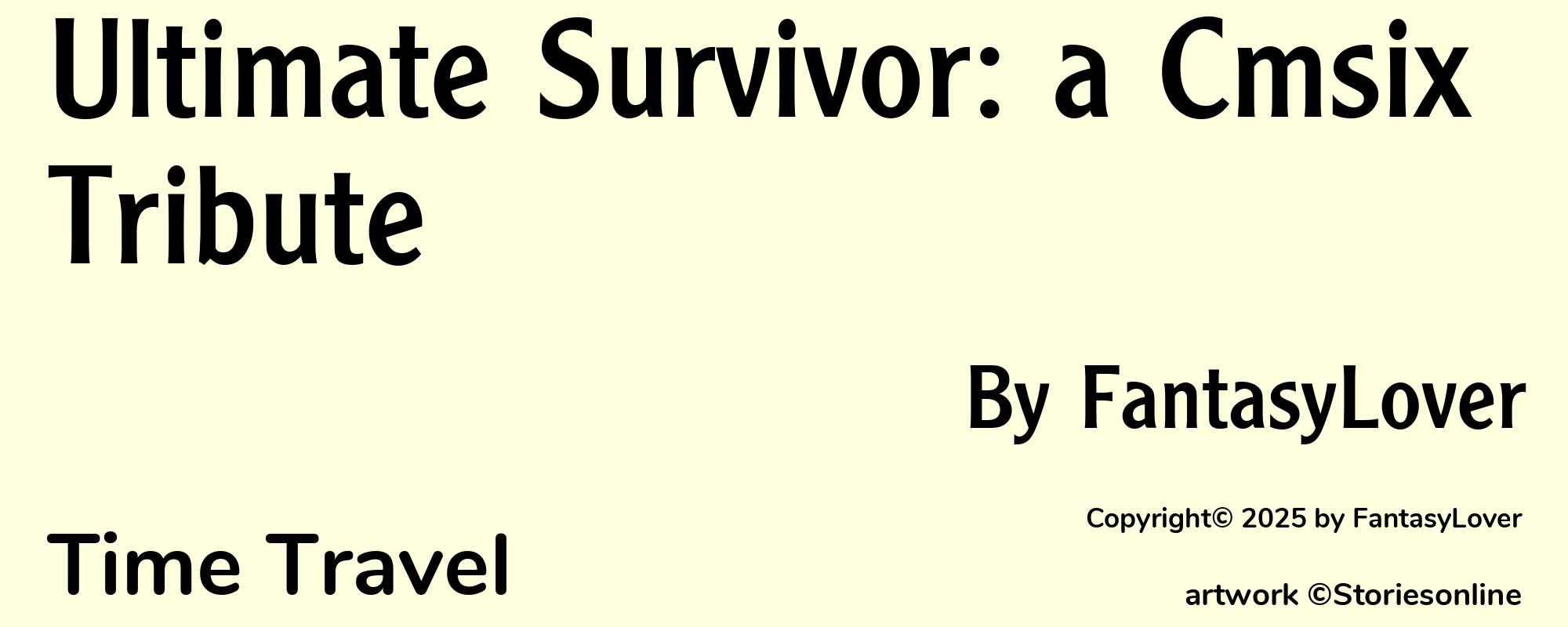 Ultimate Survivor: a Cmsix Tribute - Cover