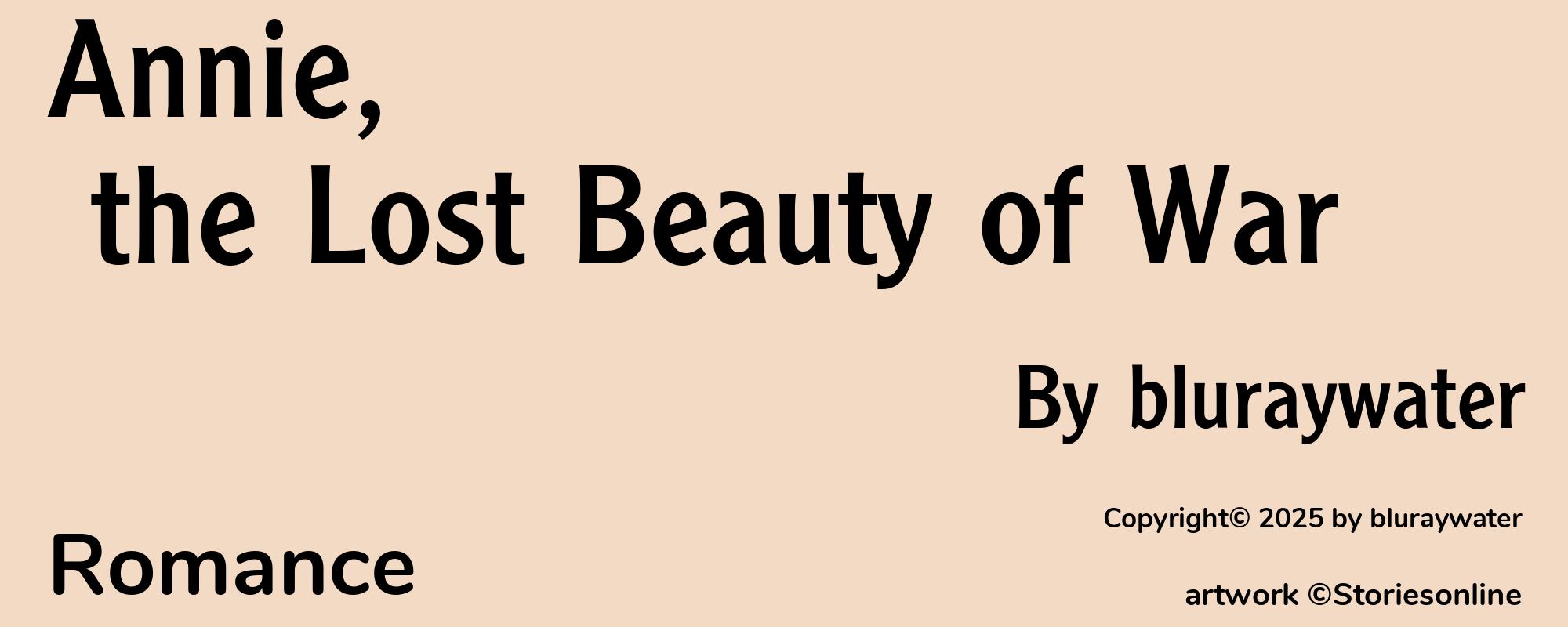 Annie, the Lost Beauty of War - Cover