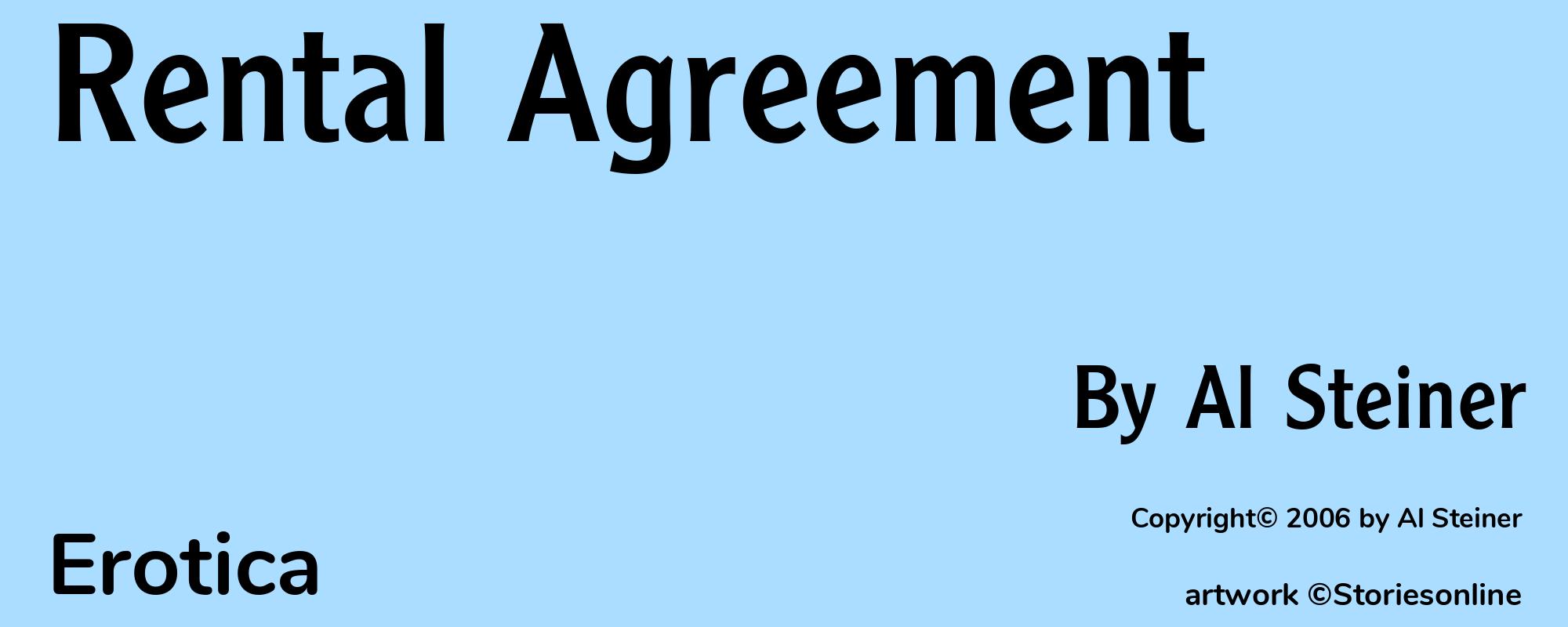 Rental Agreement - Cover