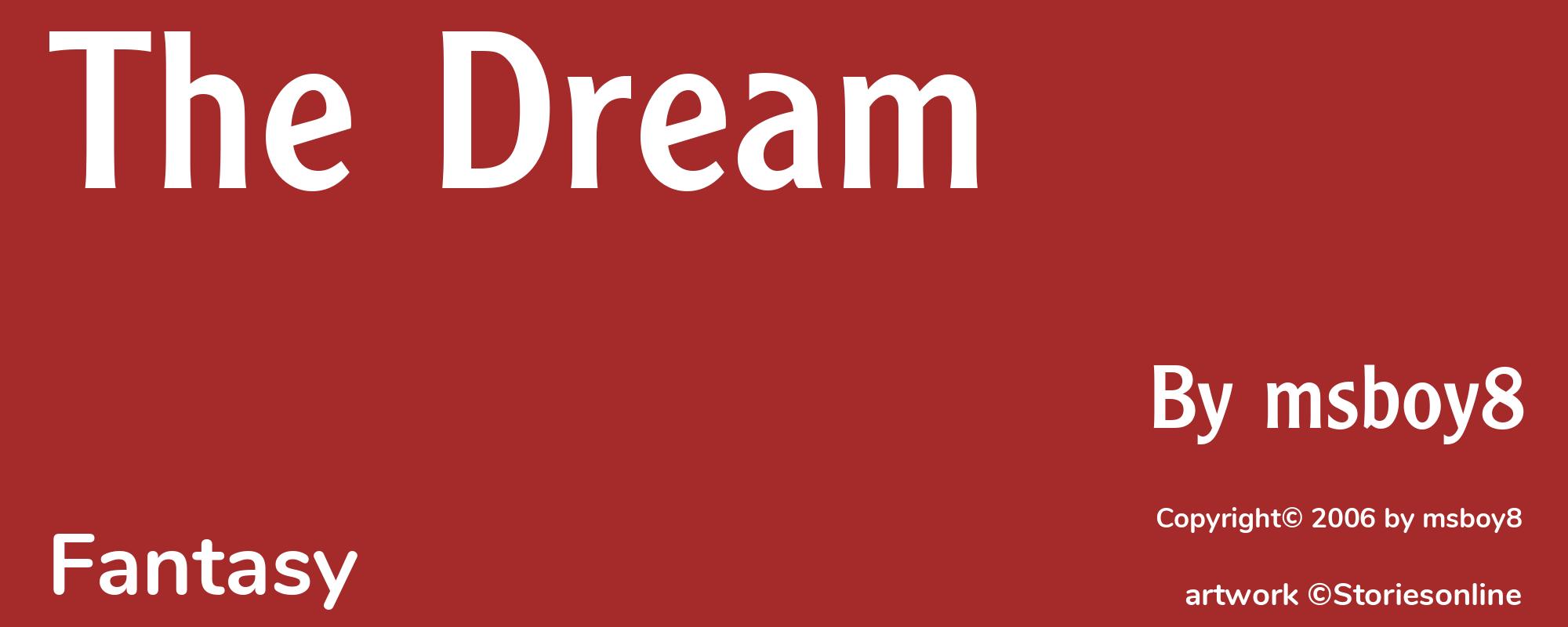 The Dream - Cover