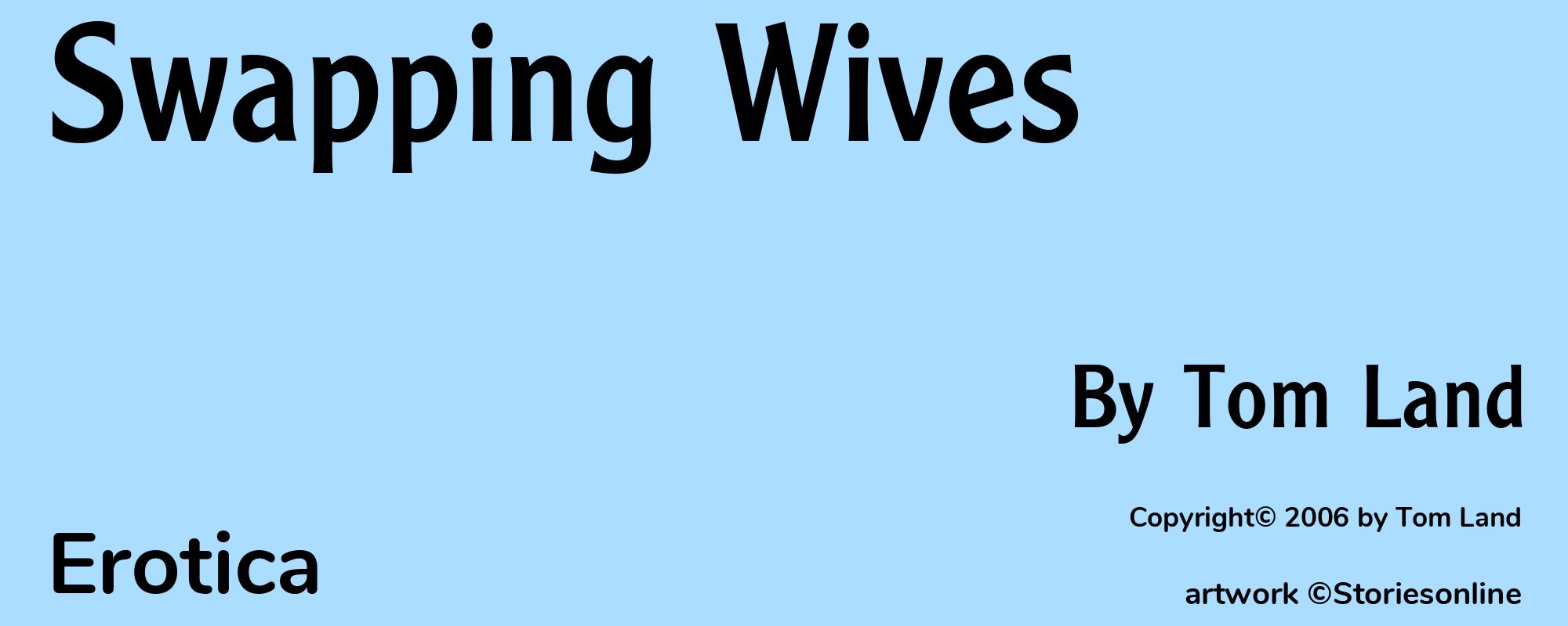 Swapping Wives - Cover