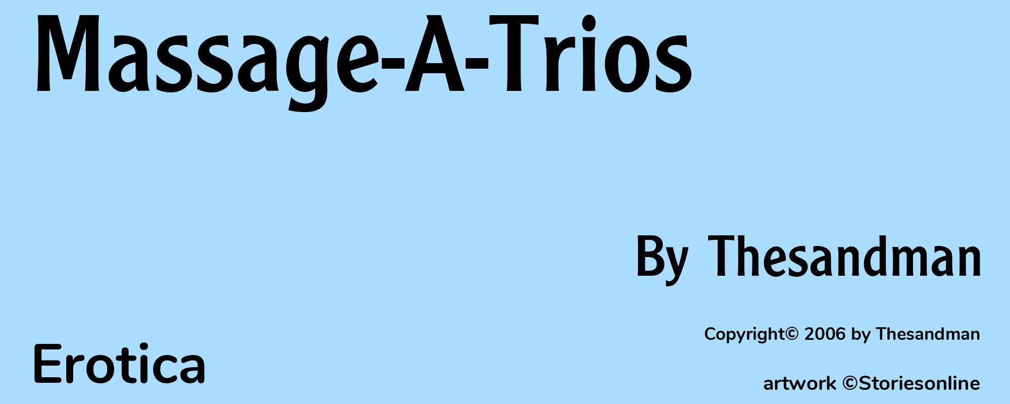 Massage-A-Trios - Cover