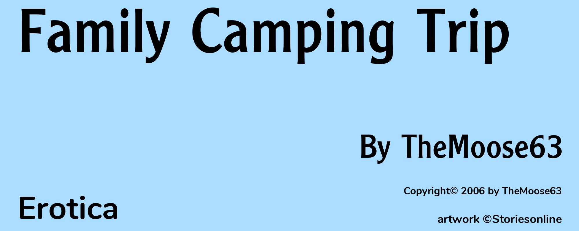 Family Camping Trip - Cover