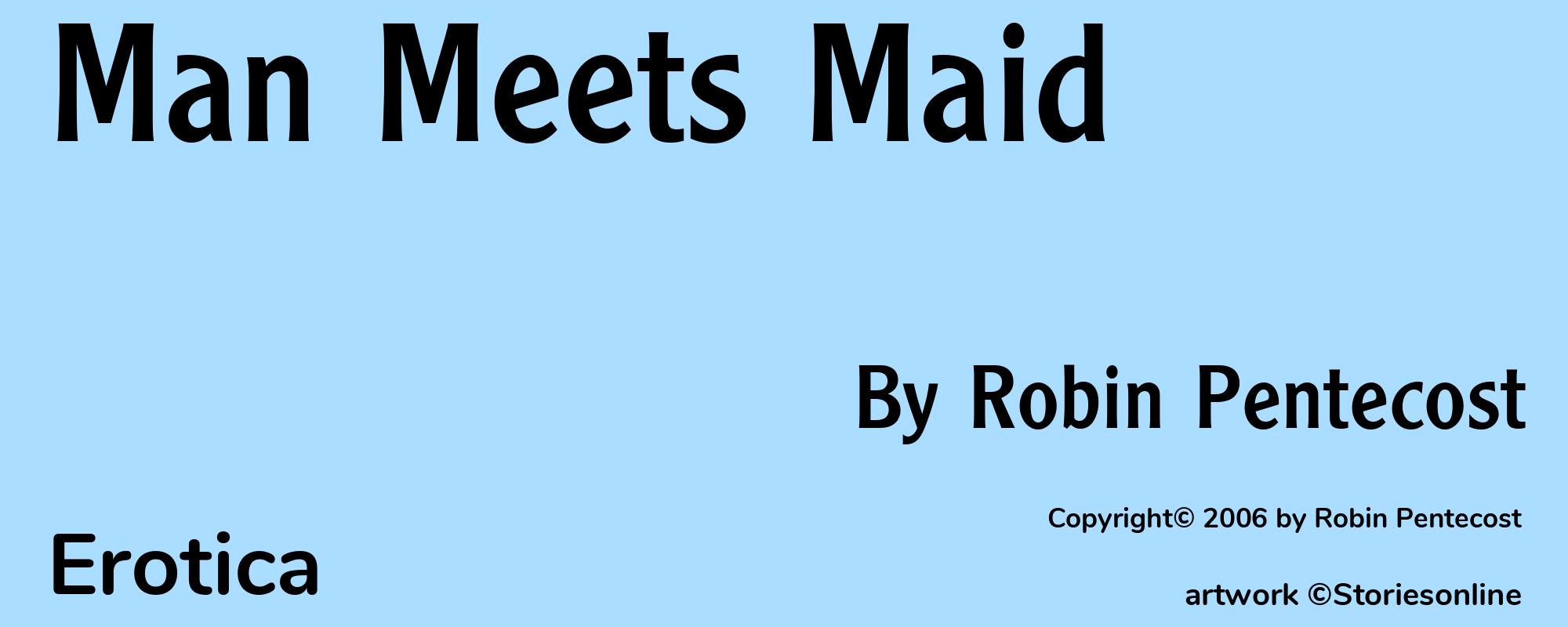 Man Meets Maid - Cover