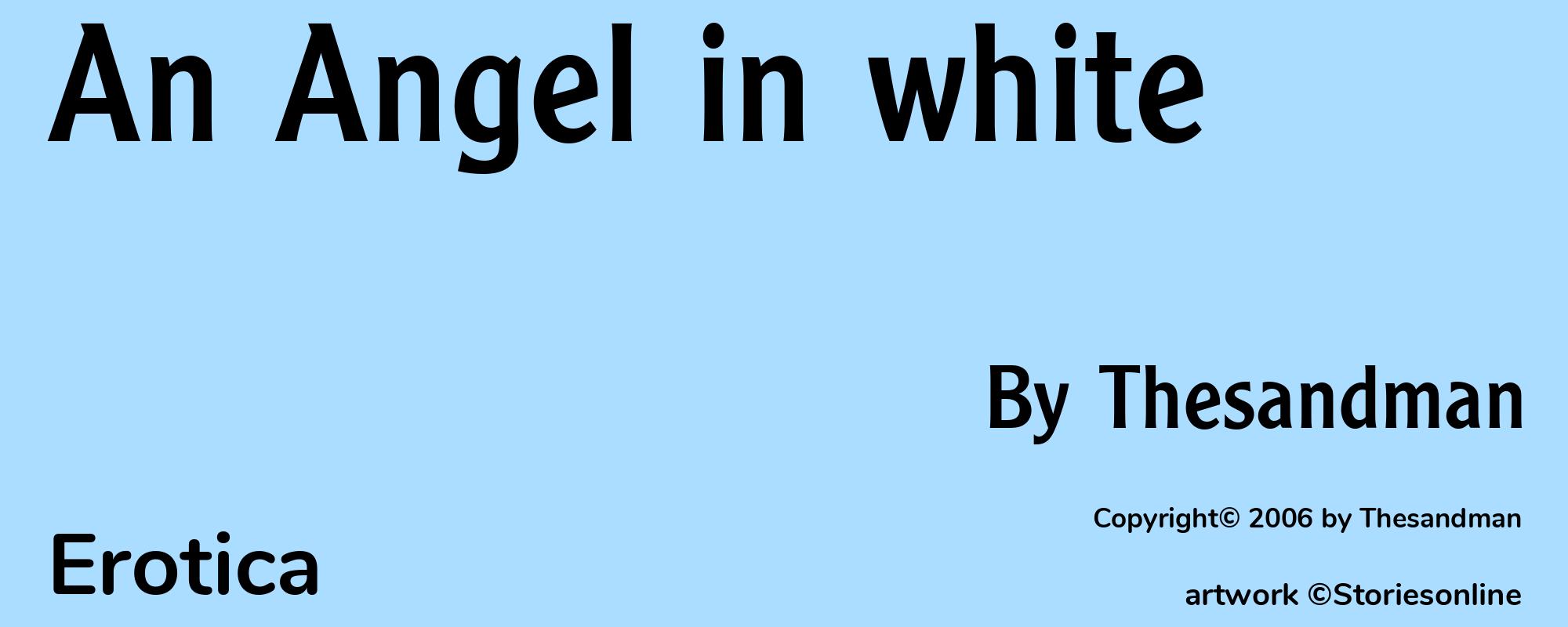 An Angel in white - Cover