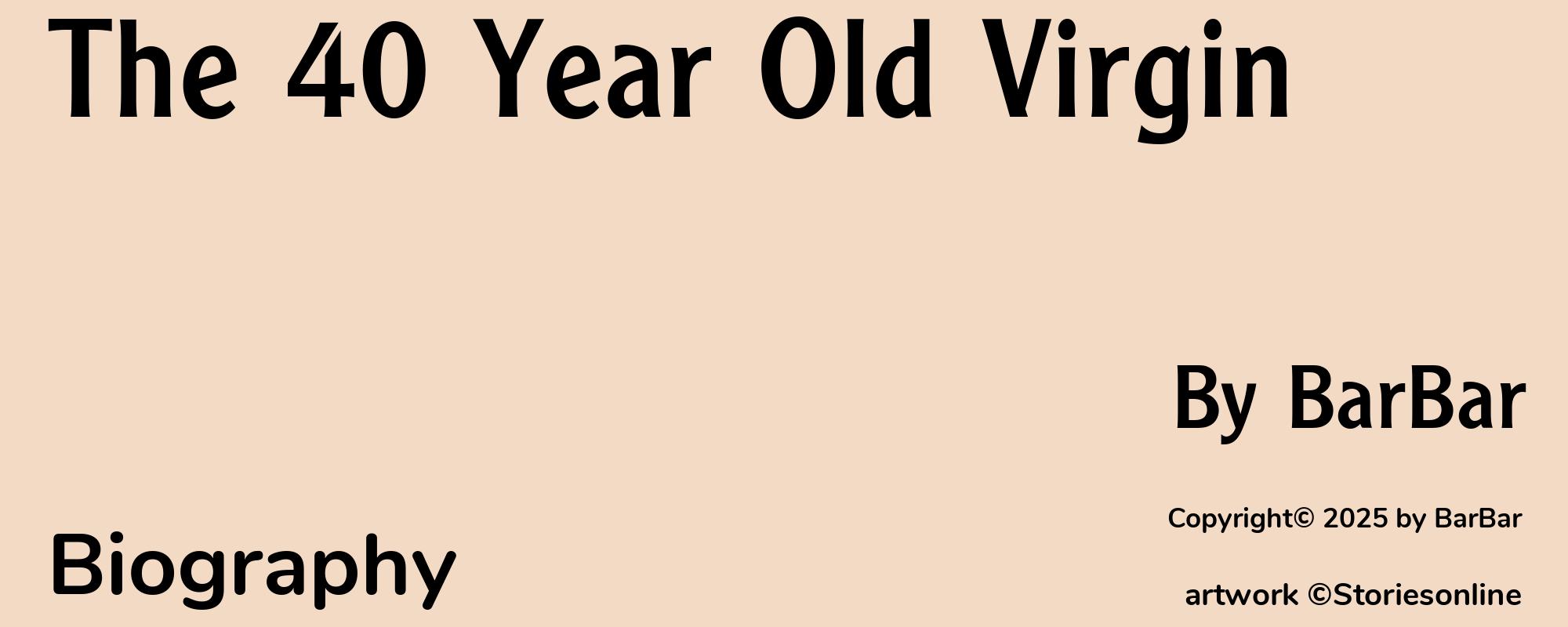 The 40 Year Old Virgin - Cover