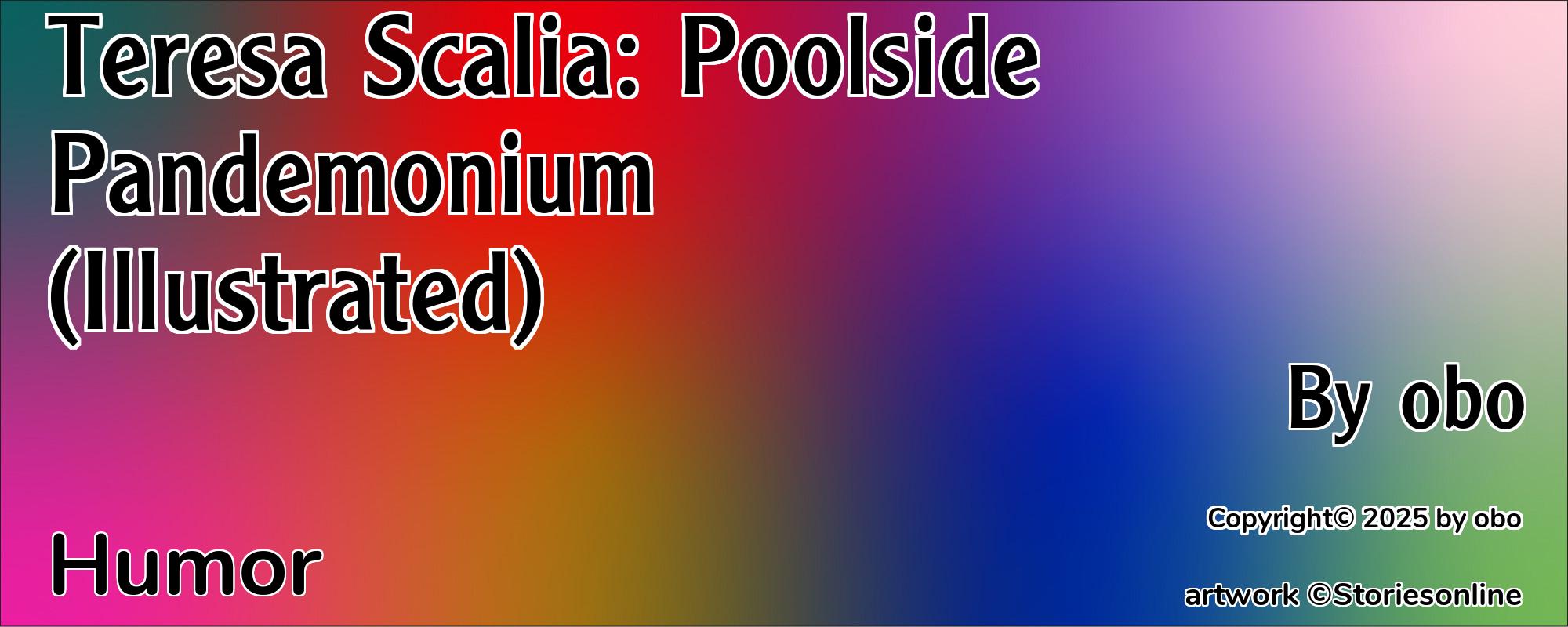 Teresa Scalia: Poolside Pandemonium (Illustrated) - Cover
