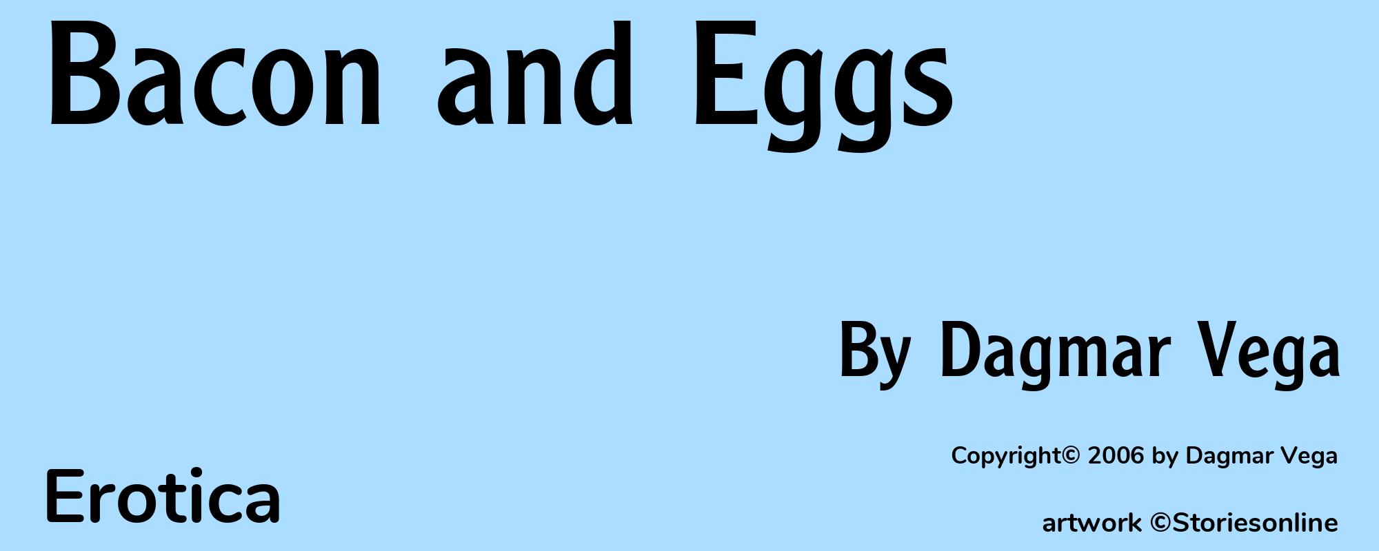 Bacon and Eggs - Cover