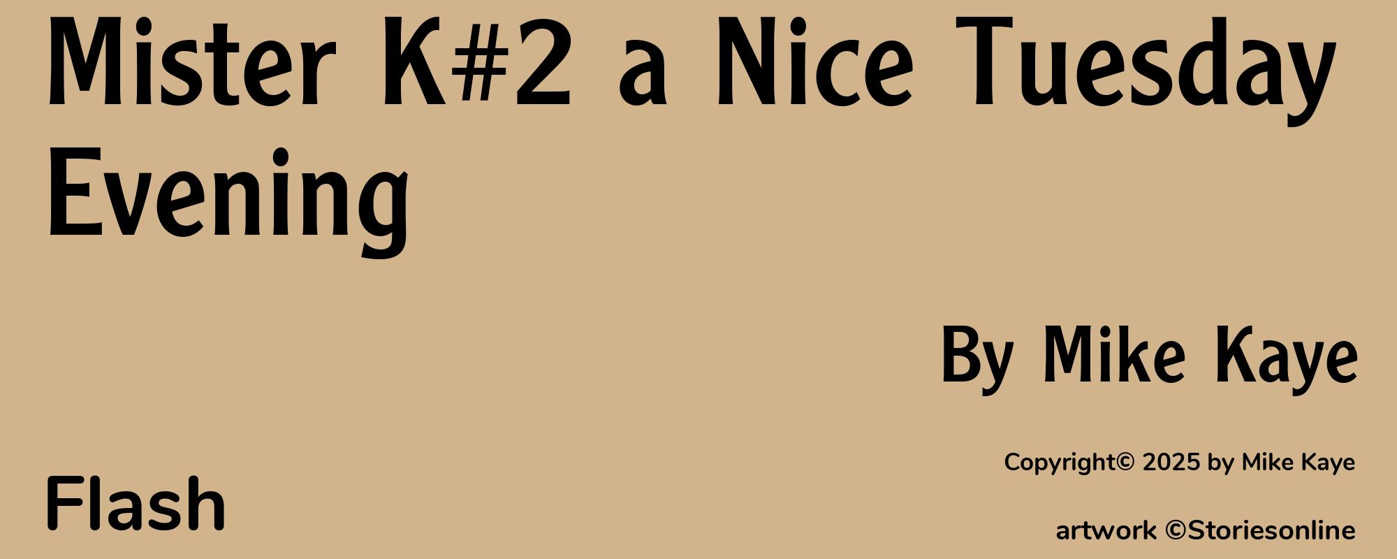 Mister K#2 a Nice Tuesday Evening - Cover