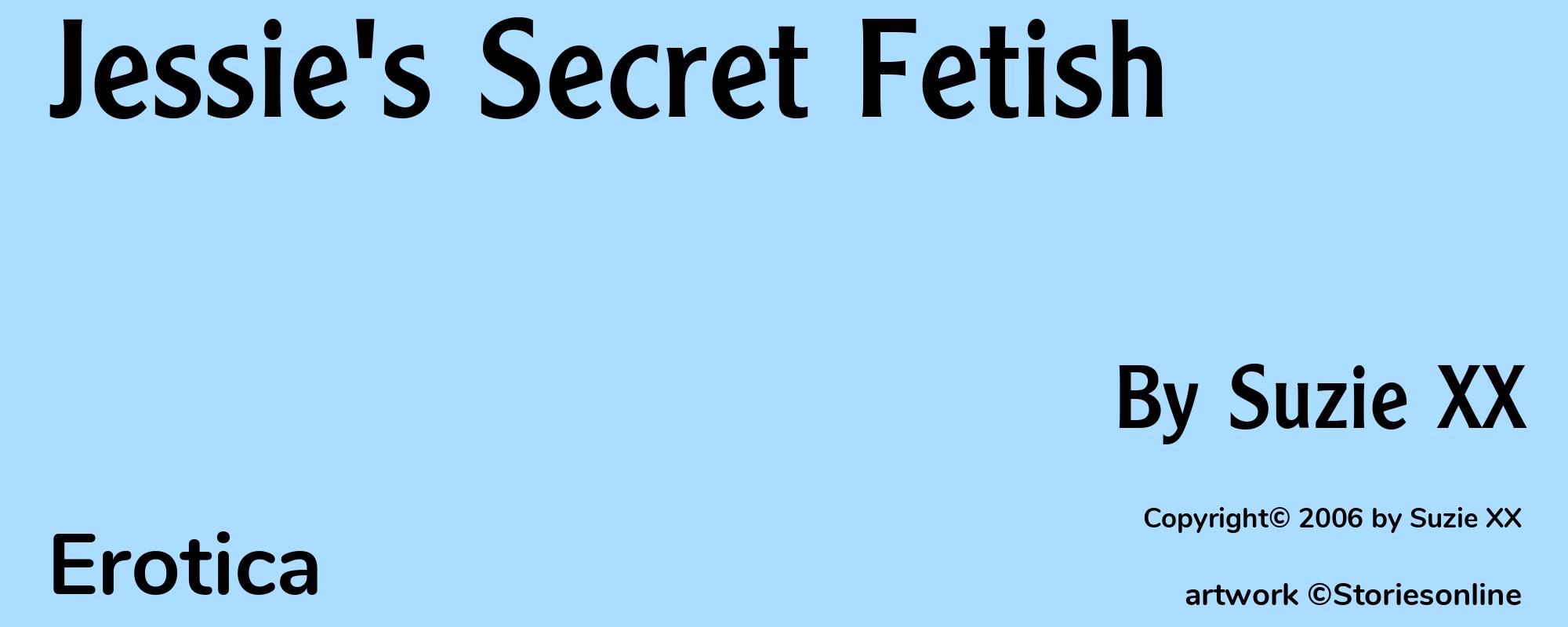 Jessie's Secret Fetish - Cover