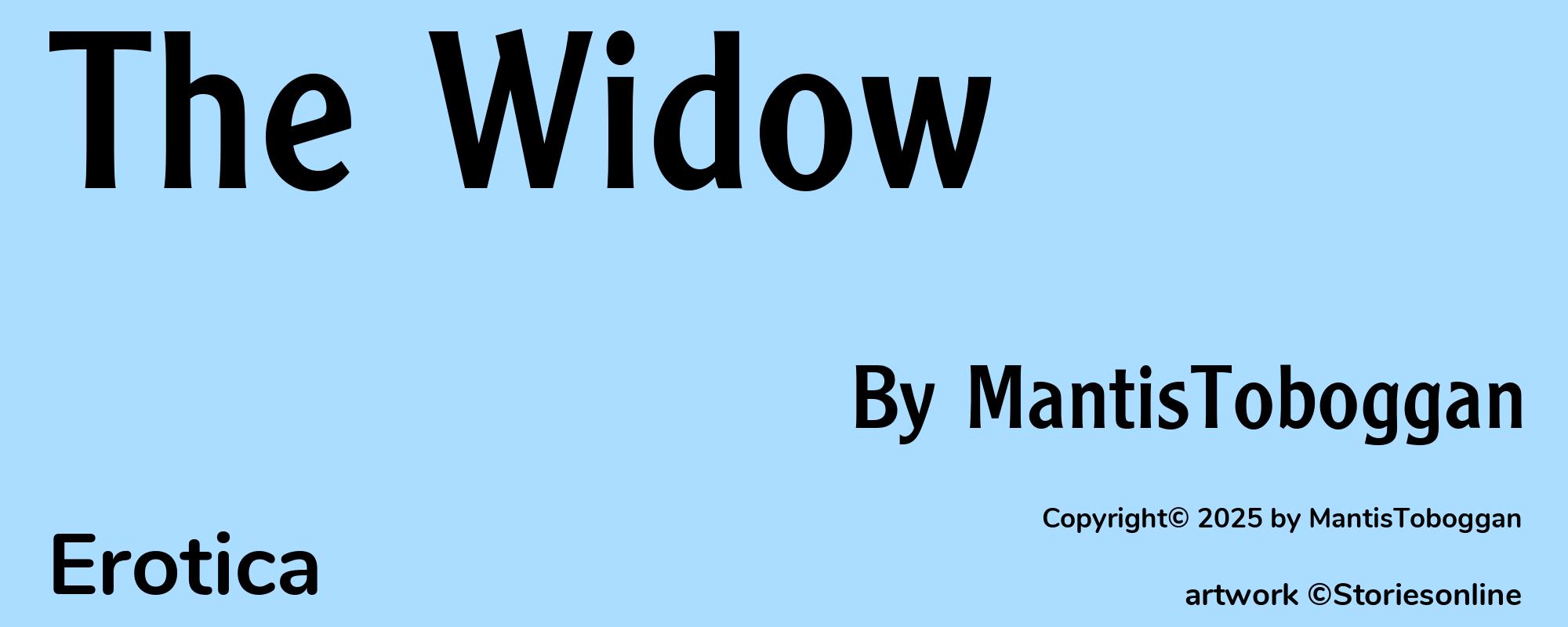 The Widow - Cover