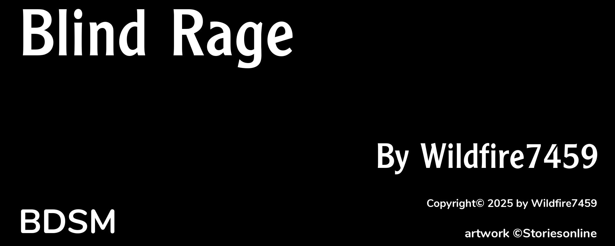 Blind Rage - Cover