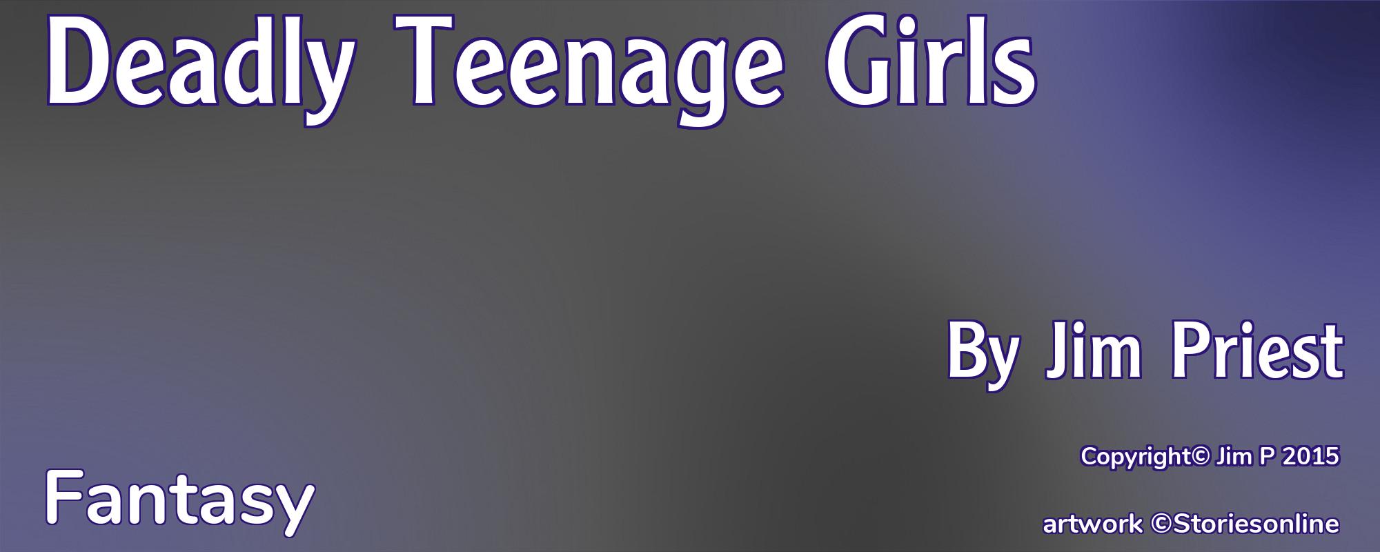 Deadly Teenage Girls - Cover
