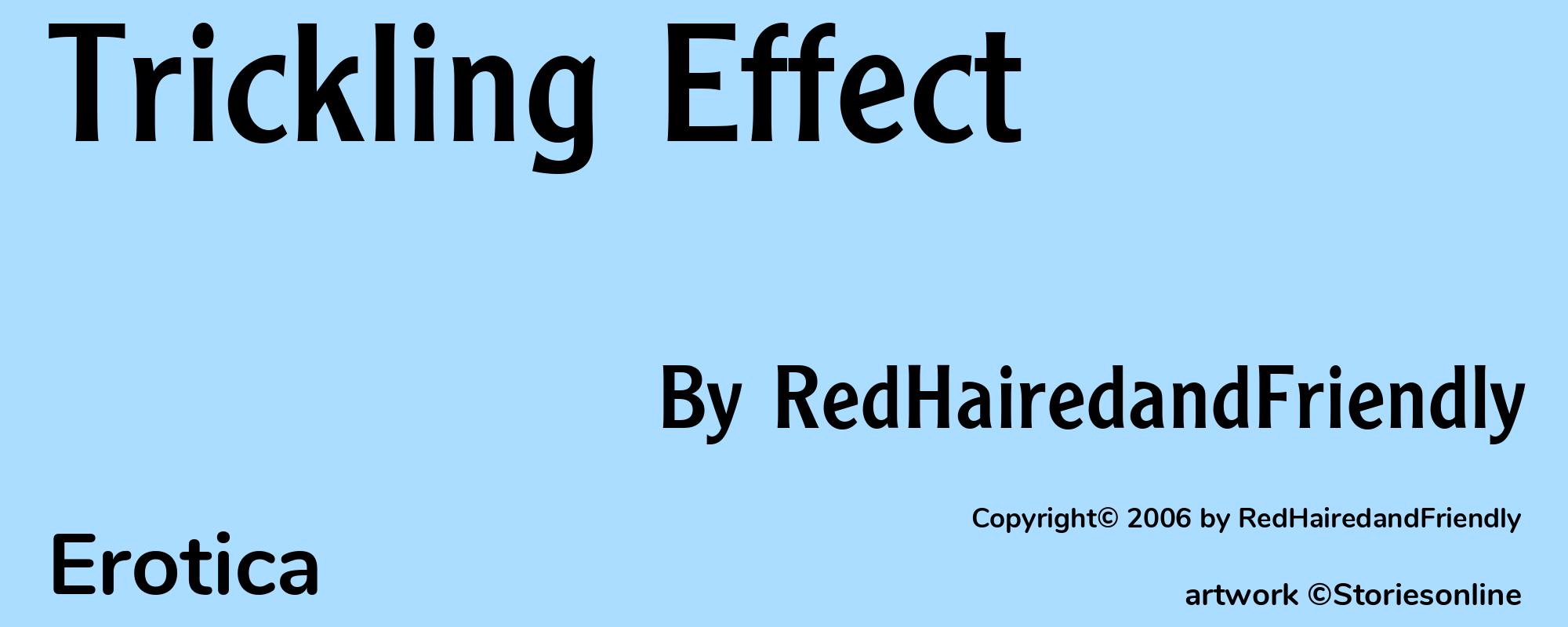 Trickling Effect - Cover