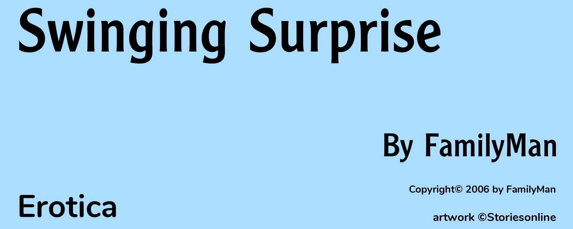 Swinging Surprise - Cover