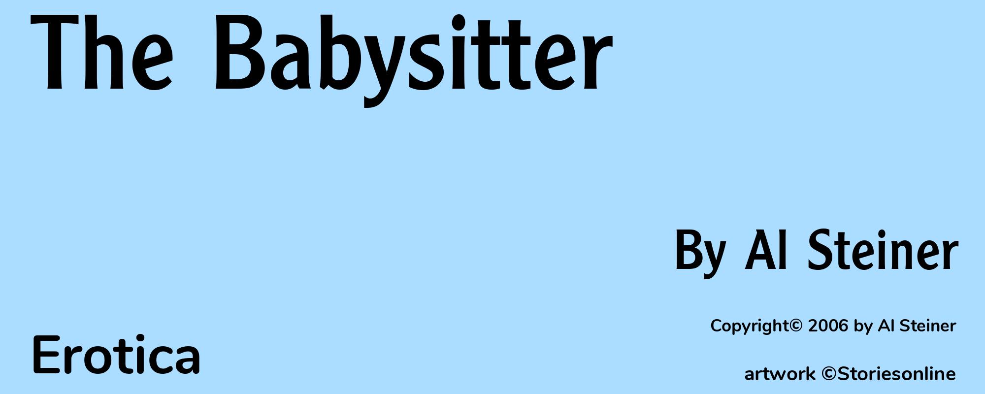 The Babysitter - Cover