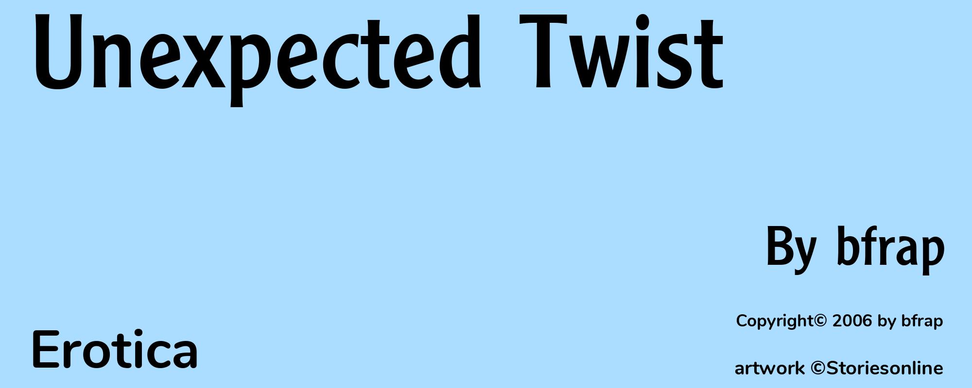Unexpected Twist - Cover