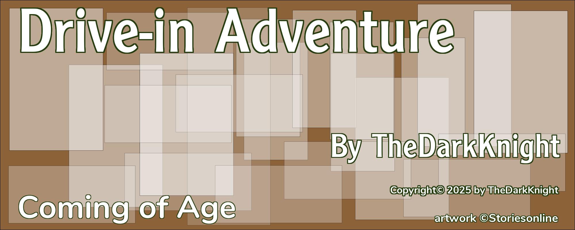Drive-in Adventure - Cover