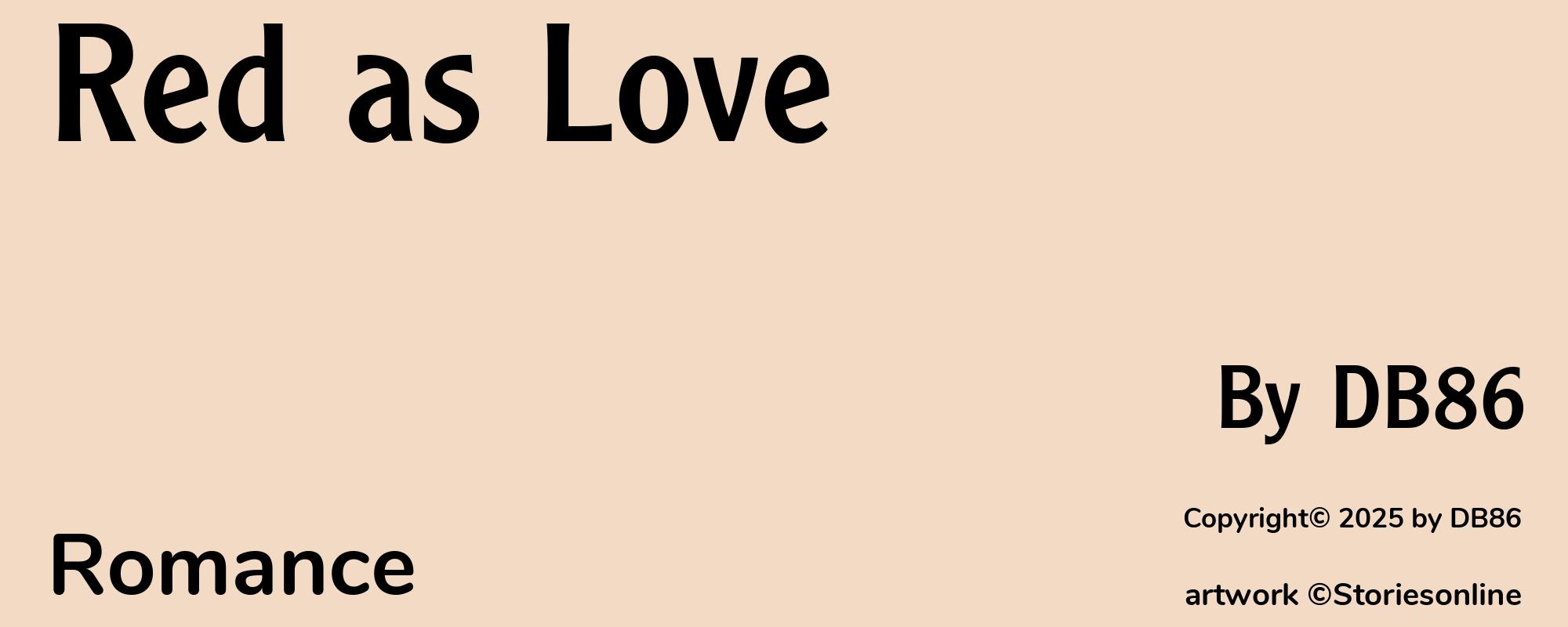 Red as Love - Cover