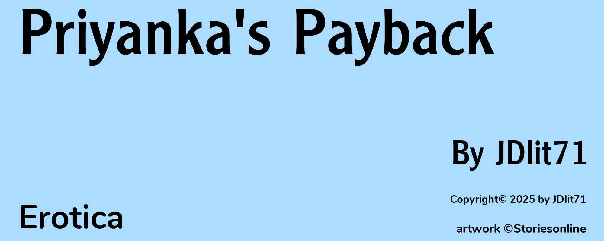Priyanka's Payback - Cover