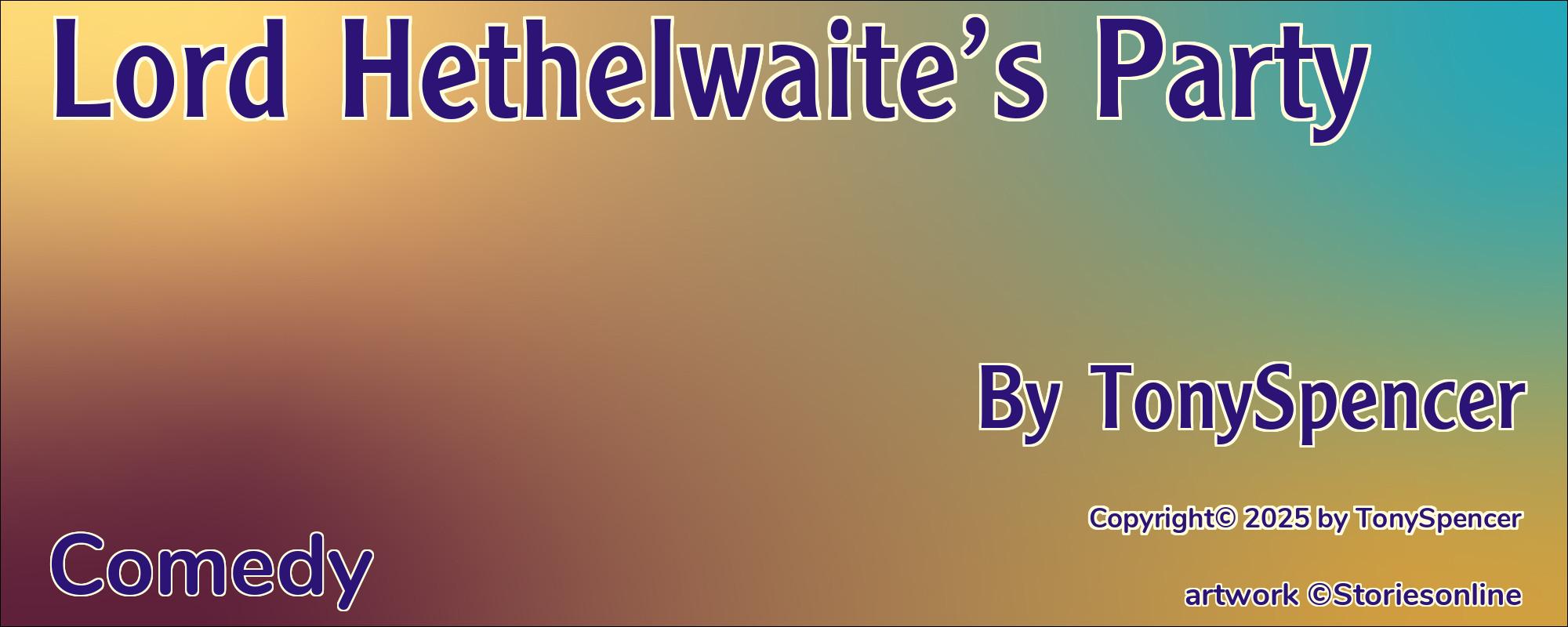 Lord Hethelwaite’s Party - Cover