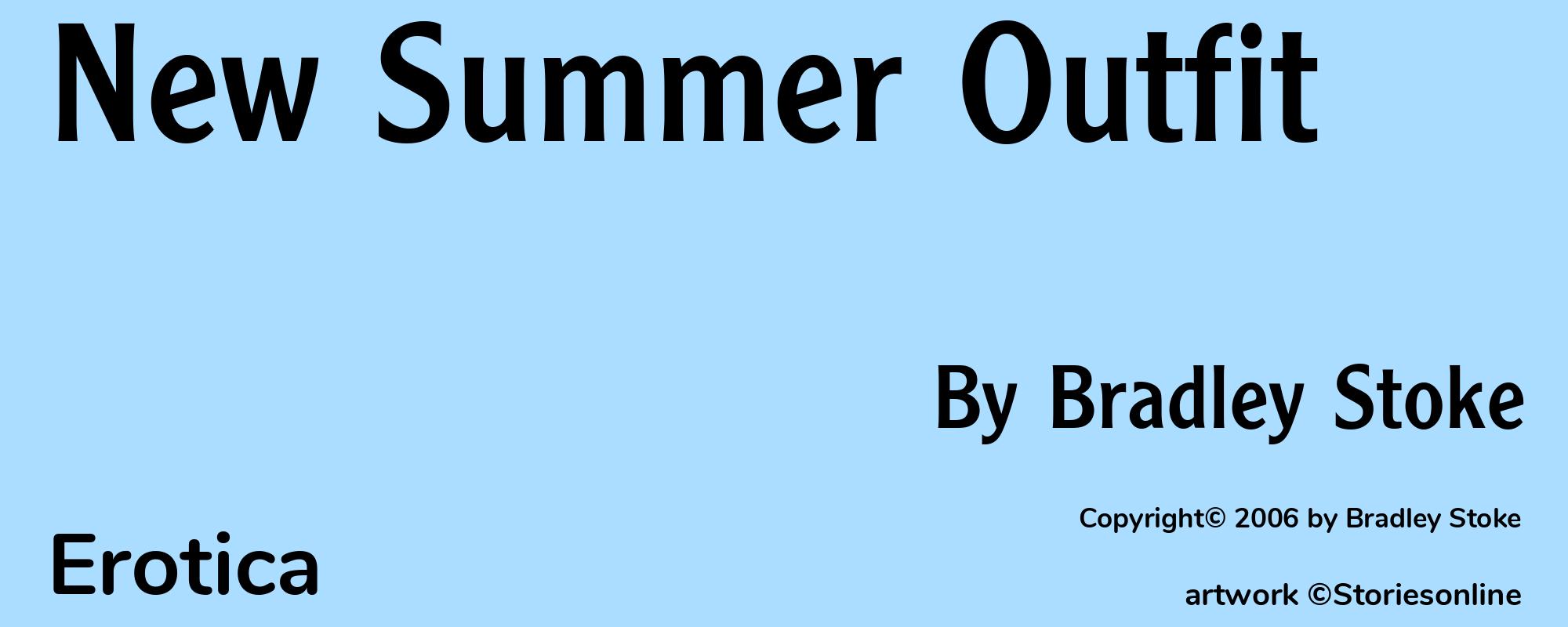 New Summer Outfit - Cover
