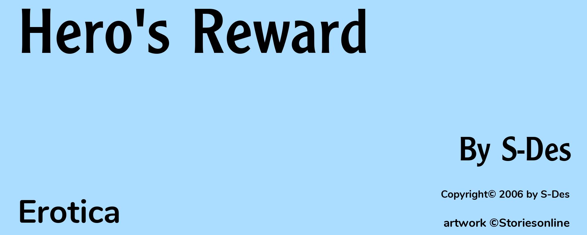 Hero's Reward - Cover
