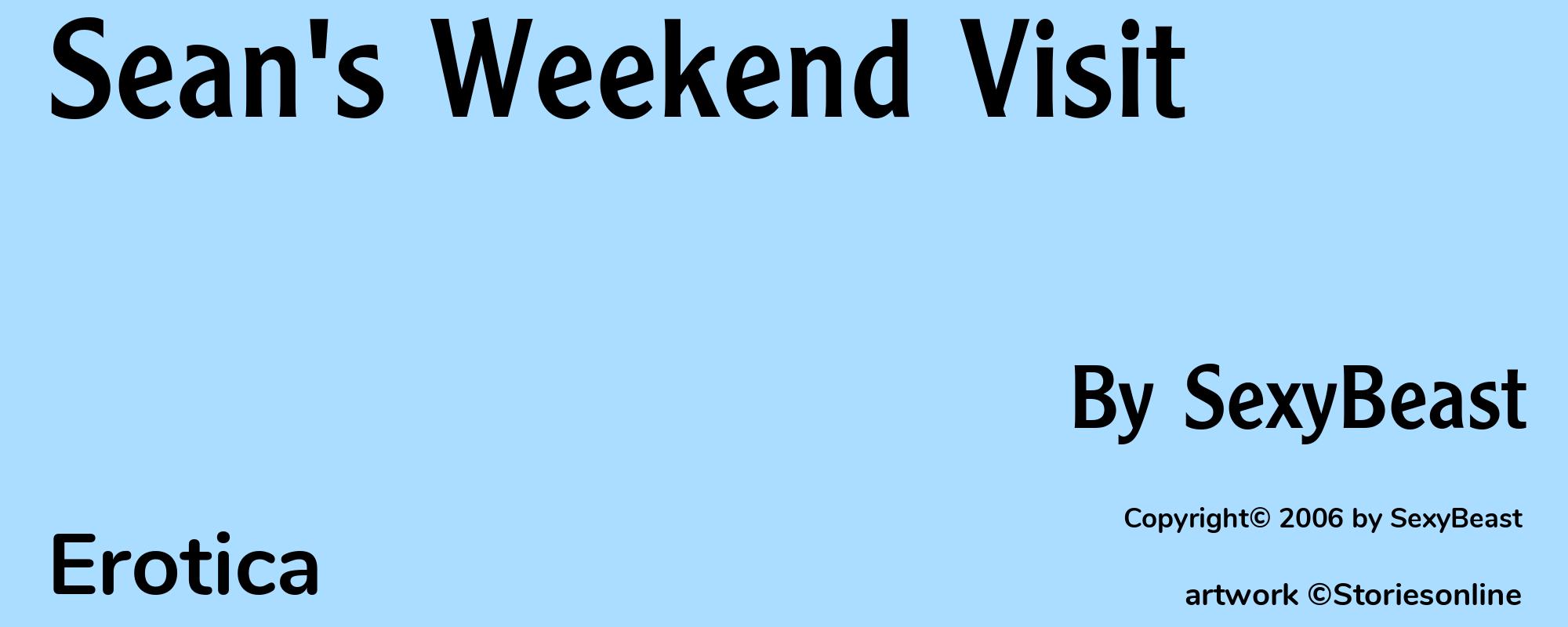 Sean's Weekend Visit - Cover