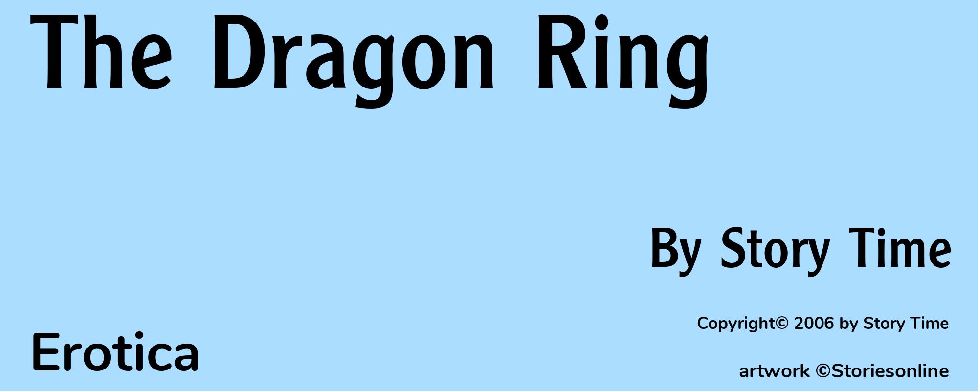 The Dragon Ring - Cover