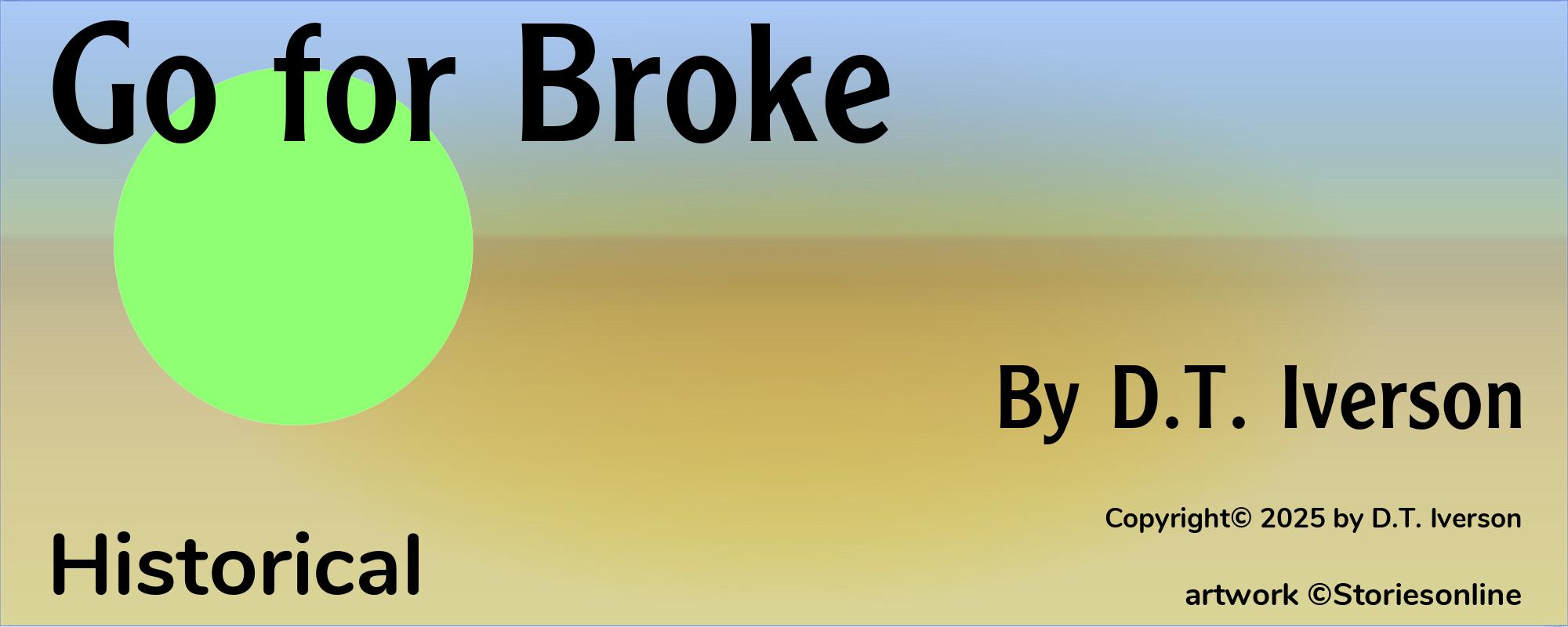 Go for Broke - Cover