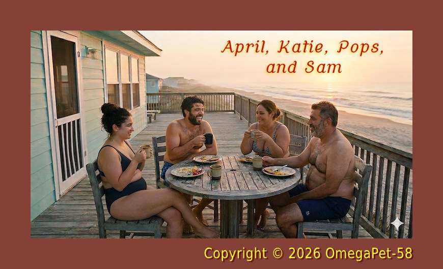 April, Katie, Pops, and Sam - Cover